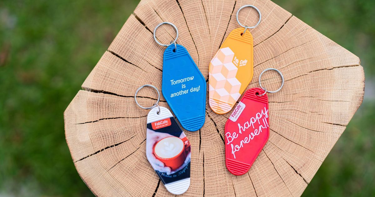 Fab体験キット：モーテルキーホルダー - Fab Service - FabCafe Nagoya