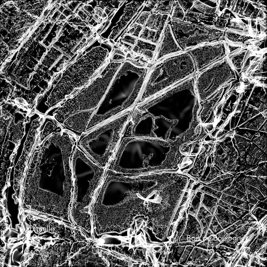 作品名：Cartes des Silences - Paris