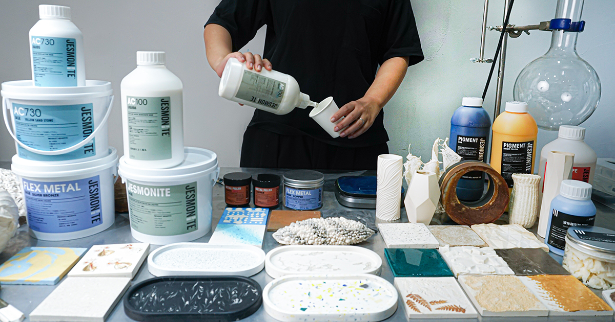 Jesmonite LAB（ジェスモナイトラボ） - FabCafe Kyoto