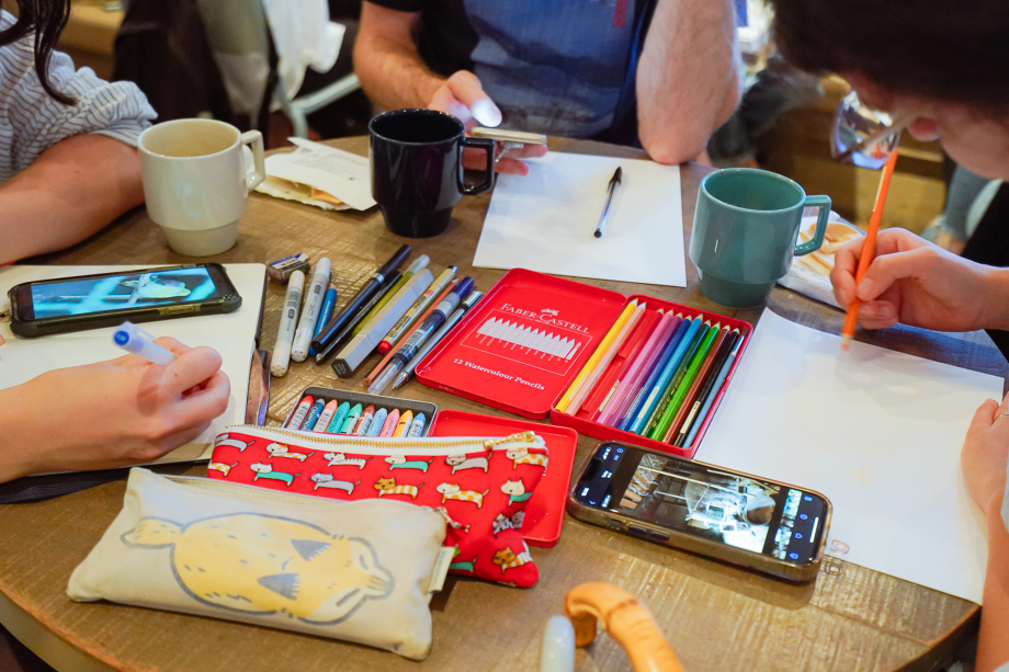 StoryLines September Drawing Meetup FabCafe Tokyo